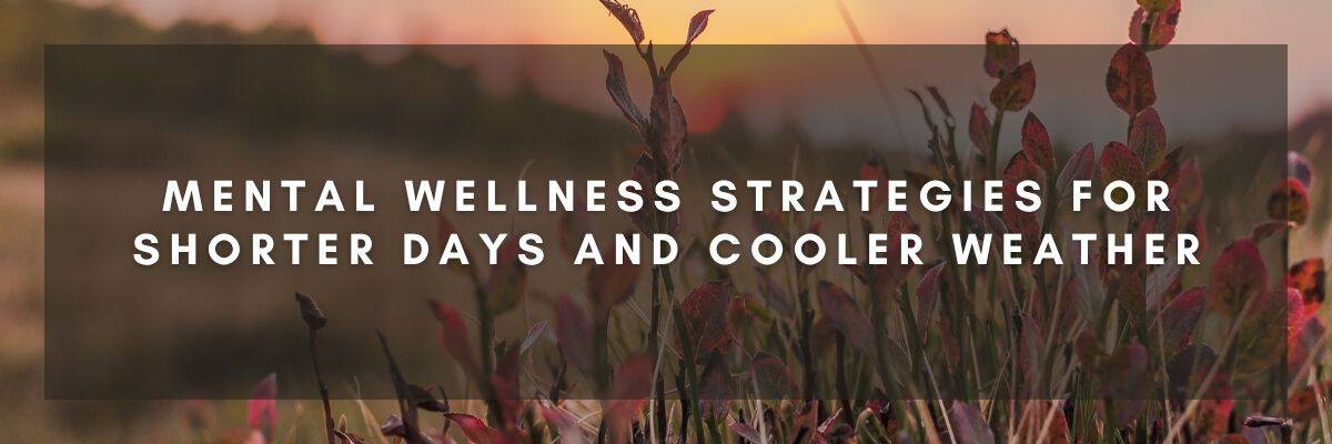Mental Wellness Strategies for Shorter Days and Cooler Weather